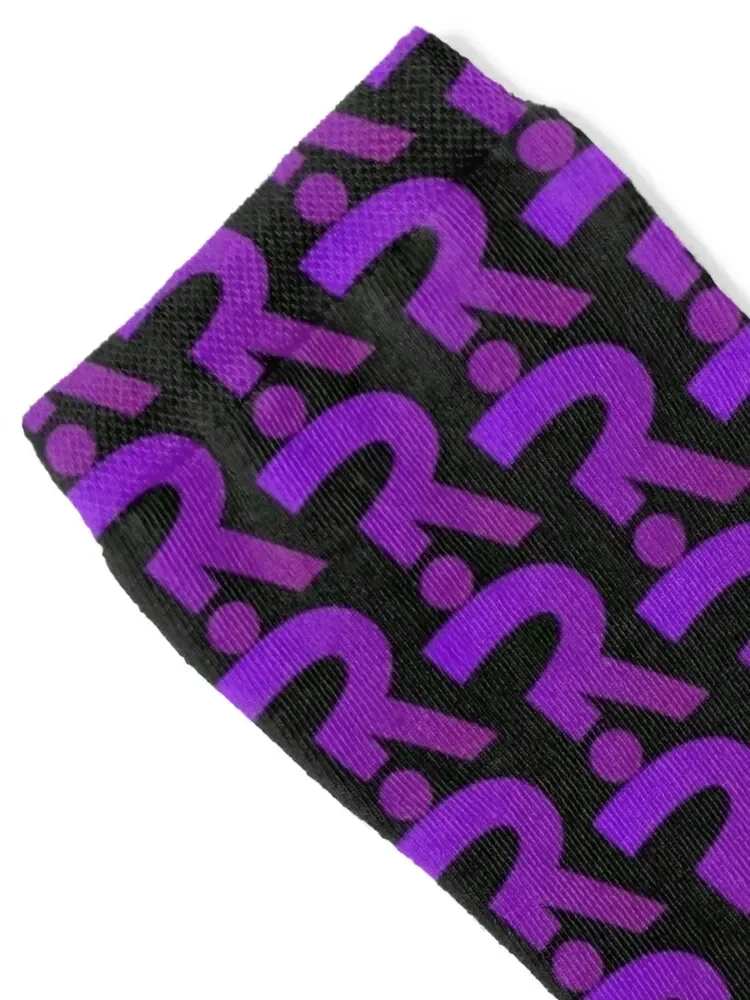 R - Riddler Logo Socks loose anime professional running Socks Men's Women's