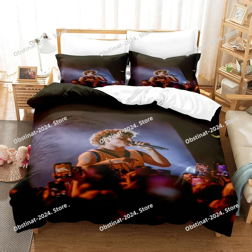 

Benson Boone concert Bedding Set Single Twin Full Queen King Size Bed Set Aldult Kid Bedroom Duvetcover Sets bed sheet set 2-5