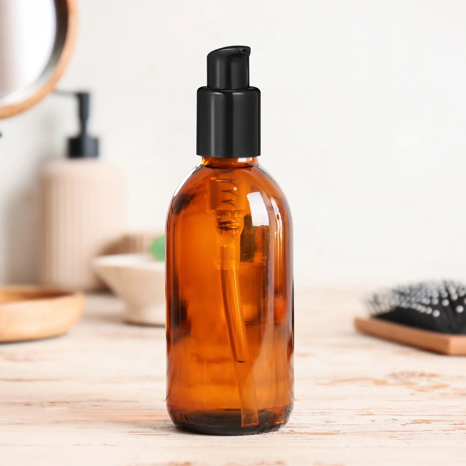 Replacement Bottle Pumps Plastic Lotion Head Automatic Nozzle Small Dispenser Hand