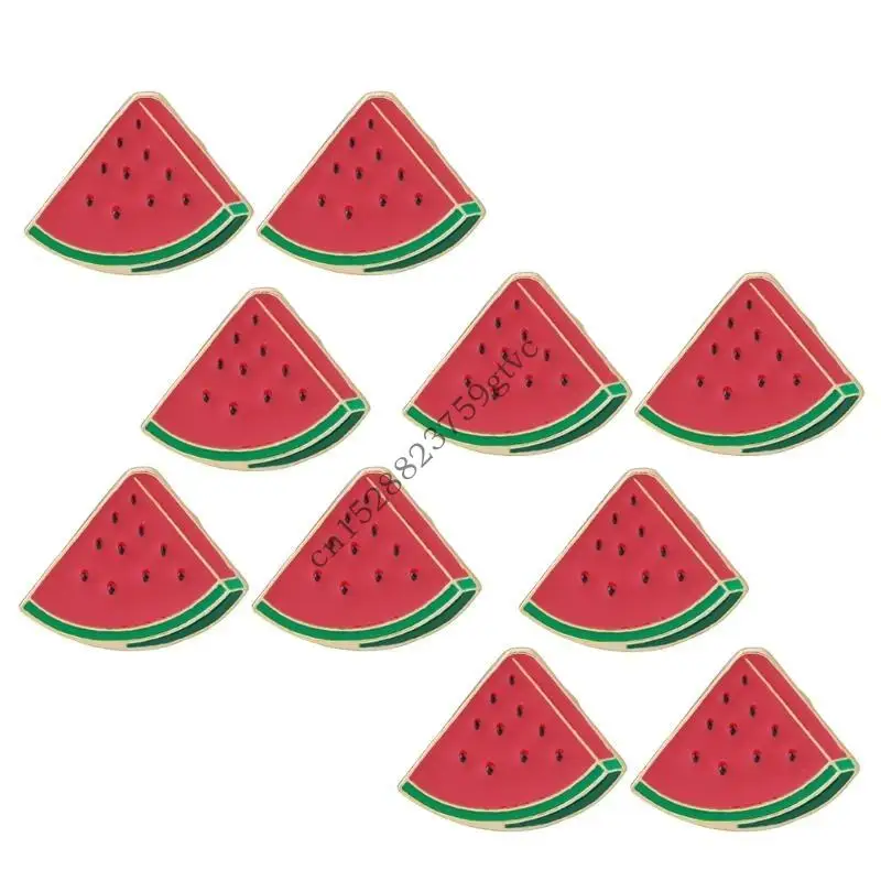 Pon ropa solapa D0UF joya sandía fruta fruta adecuada para ropa fiesta diaria