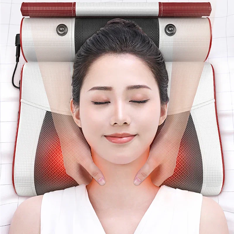 Home Appliances Cervical Vertebra Massager, Neck, Back, Waist, Neck, Shoulder, Neck, Whole Body, Multifunctional Household Pillo