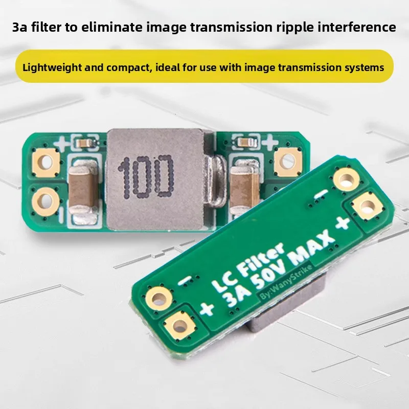 

2026 New 3A Indoor FPV Drone Filter Kit, Brushless Video Transmission Anti-Interference, Noise Reduction for Racing Quadcopters