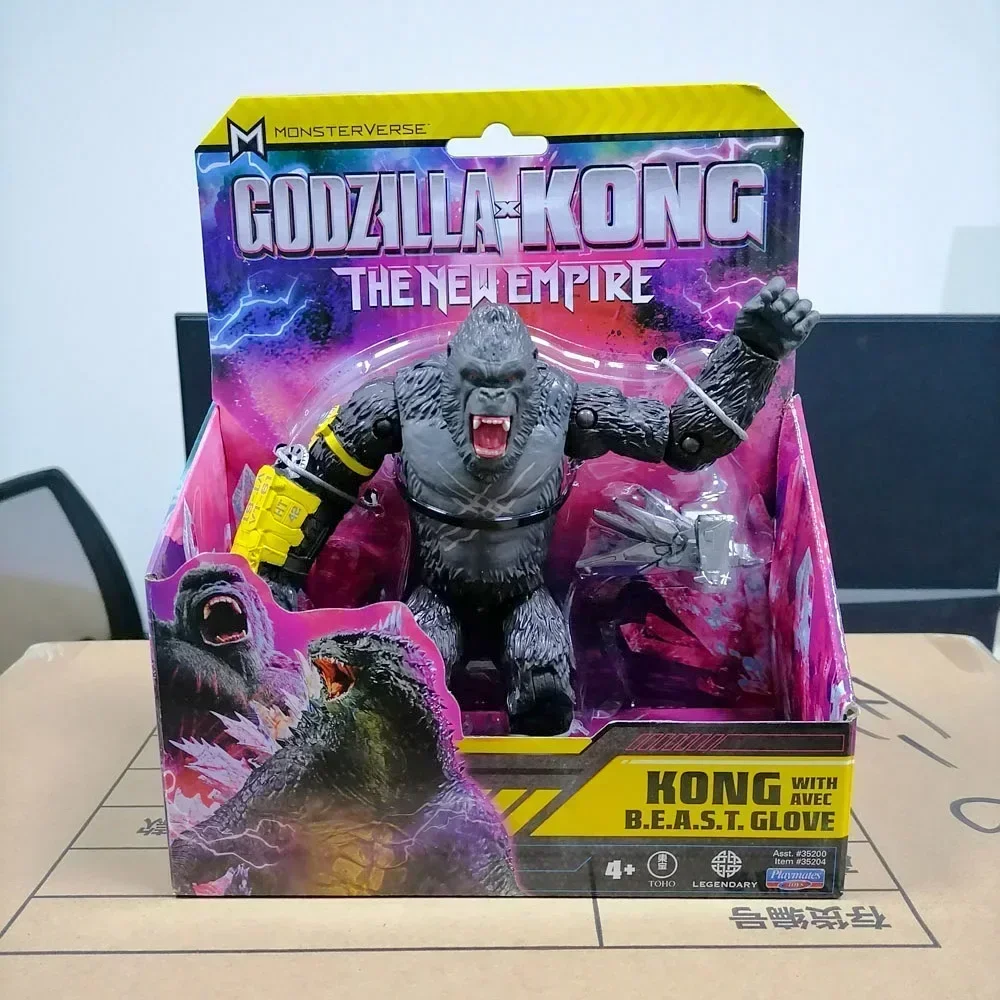 Playmates Godzilla Vs Kong Gojira New Empire 2024 MOTHRA TIAMAT Doll Figures Model Boys Kids Birthday Gifts Collectible
