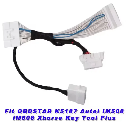 Imagen 2 del producto Para Nissan 40Pin BCM 4A Cable de llave inteligente para Sylphy B18 Xtrail T33 Mitsubishi compatible con OBDSTAR Autel IM508 IM608 K518 herramienta clave Plus