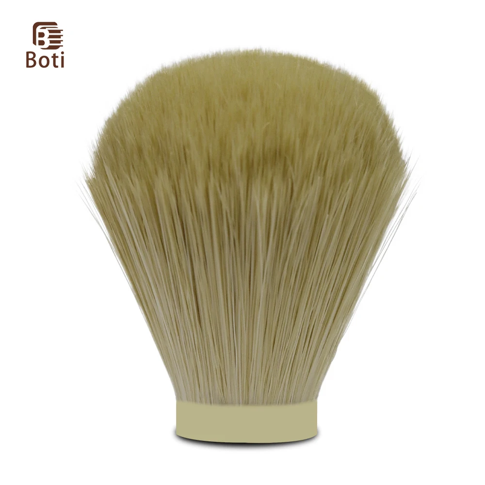 Boti 2022 Shaving Brush Imitation Boar Bristle Synthetic Hair Knot Handmade Barbershop Kit Men\'s Beard Wet Shaving Tools