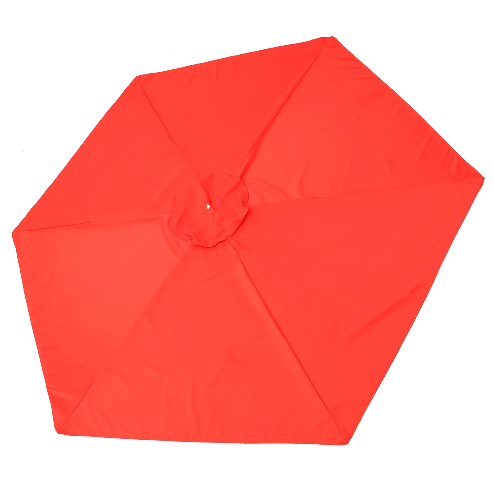 

Umbrella Cloth Replacement Wind Proof Canopy Sun Protection for Patio Red Supplies Garden