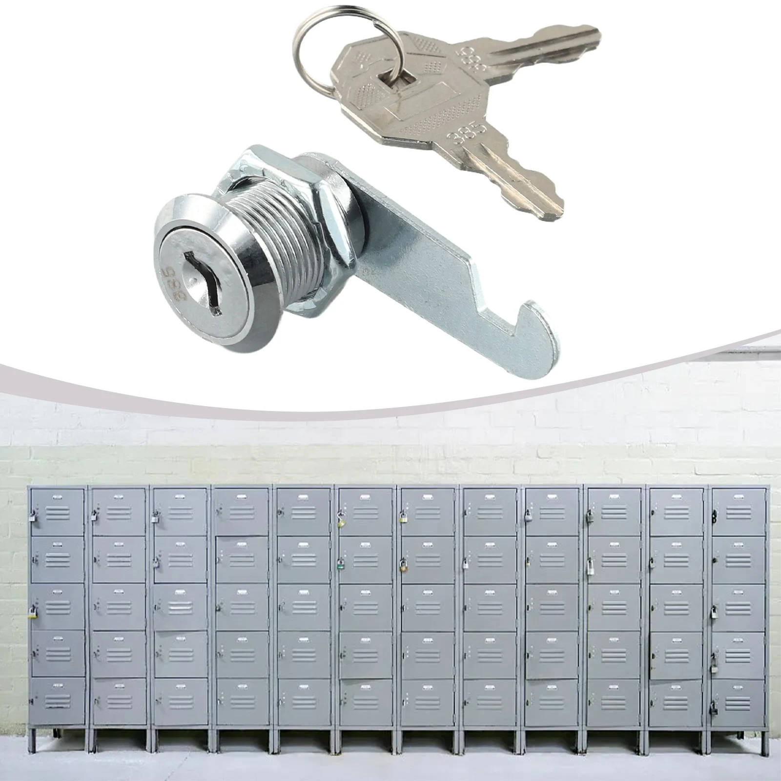 Mailbox Lock Keep Your Items Safe with 16/20/25mm Cam Lock for Cabinet Drawer Mail Box Locker Metal Alloy Material 2 Keys