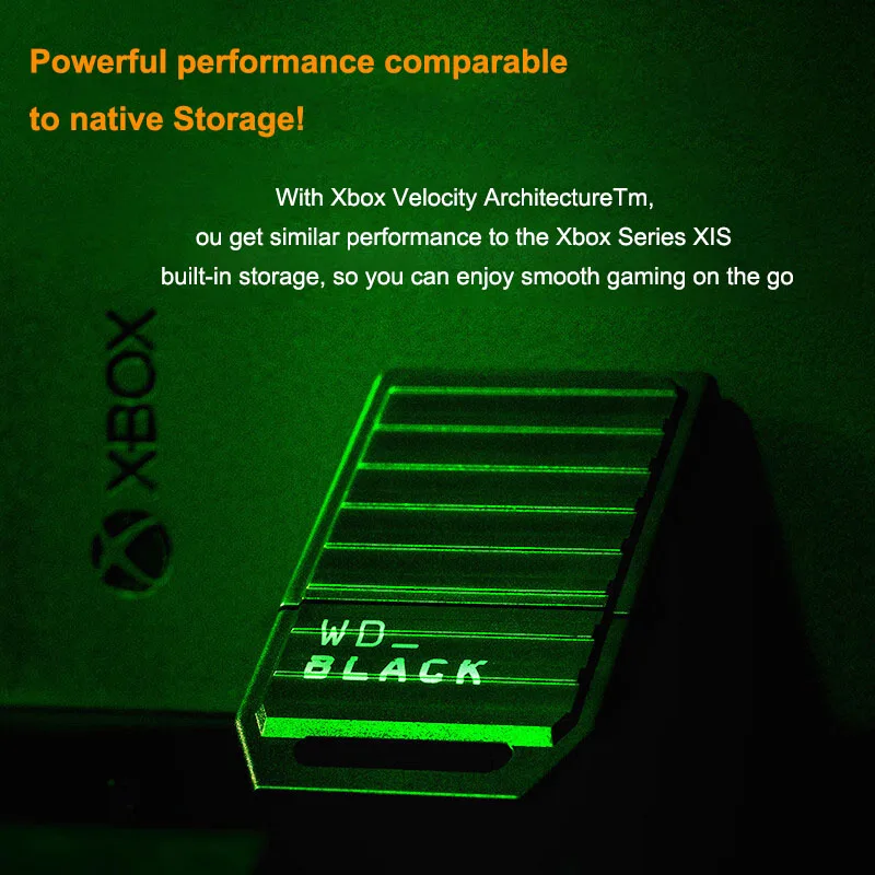 ويسترن ديجيتال WD الأصلي C50 1 تيرا بايت 512 جيجابايت WD أسود بطاقة توسيع محرك الحالة الصلبة الذاكرة للكمبيوتر Xbox Series X | S استئناف سريع #5