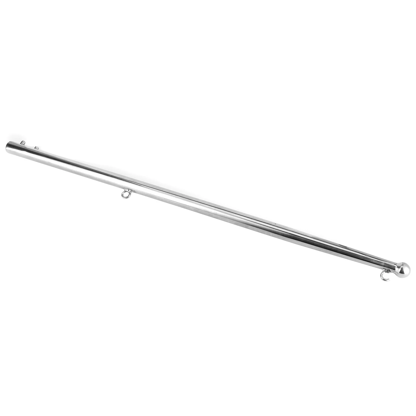 610MM 304 Stainless Steel Boat Flag Pole OEM Replacement Rail Mount Flag Staff Holder for Marine Yacht Sturdy Accessory