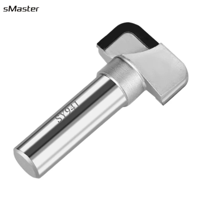 Qiye PCD wooded cutters diamond straight bit cleaning bottom router for woodworking