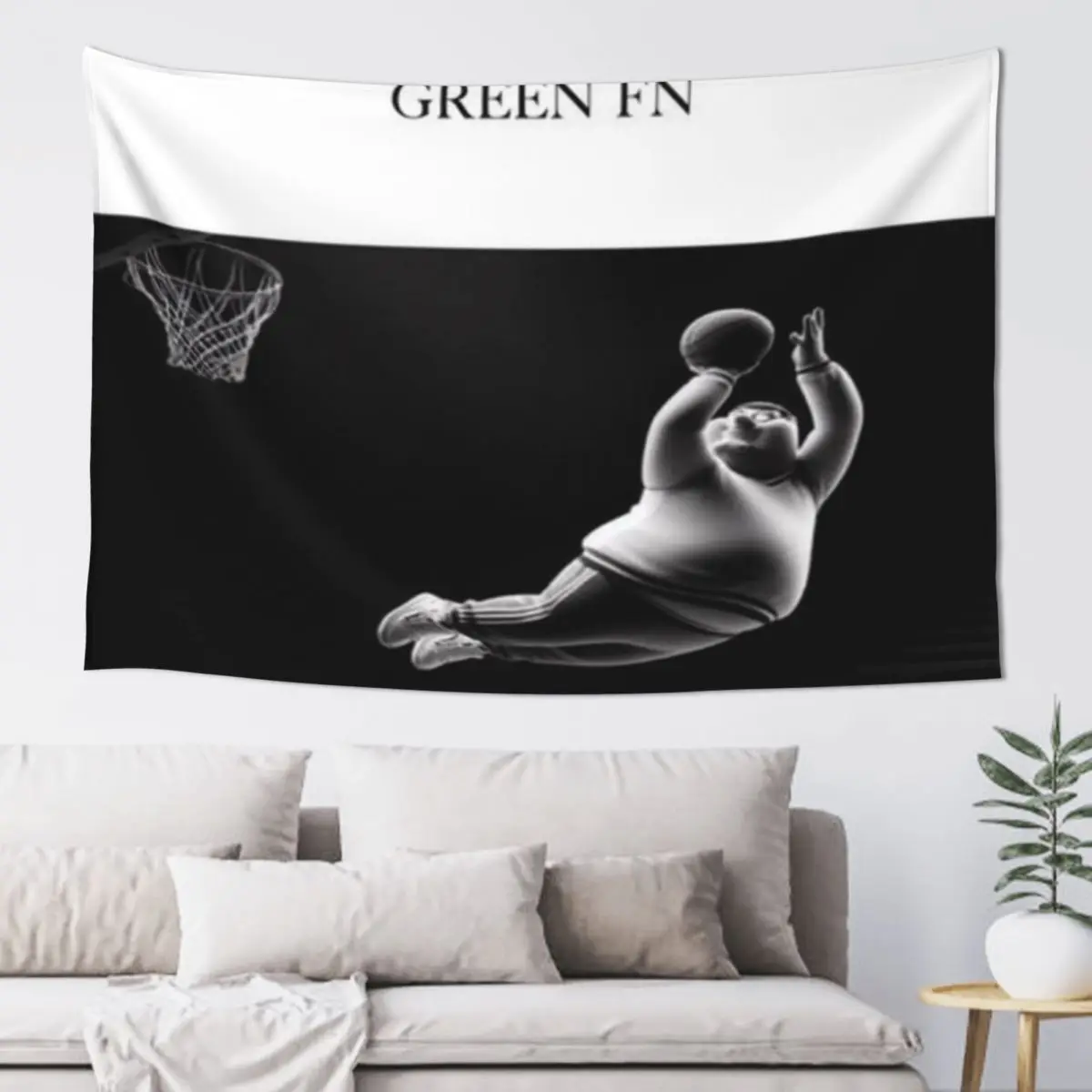 Green FN Tapestry Room Decoration Accessories Decoration For Bedroom Decoration Pictures Room Wall Decorative Wall Tapestry