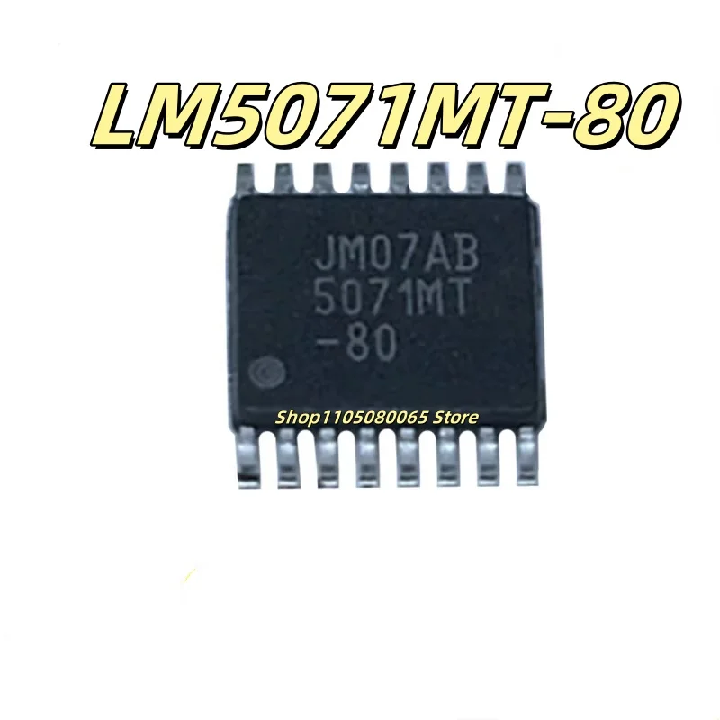 5PCS/lot  LM5071MT-80  LM5071MT-50 5071MT TSSOP16  in Stock IC