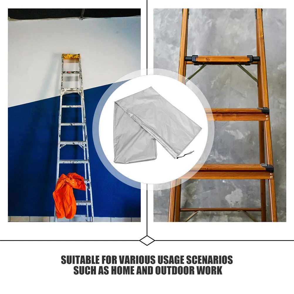 Waterproof Folding Ladder Protective Cover Dustproof Sunproof Lightweight Outdoor Indoor Ladder Storage Dust Cover