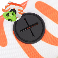 Portable Poop Bag Holder Compact Cloth Dispenser For Dog Walking Outdoor Use Hanging Buckle Lightweight Convenient Bag Container