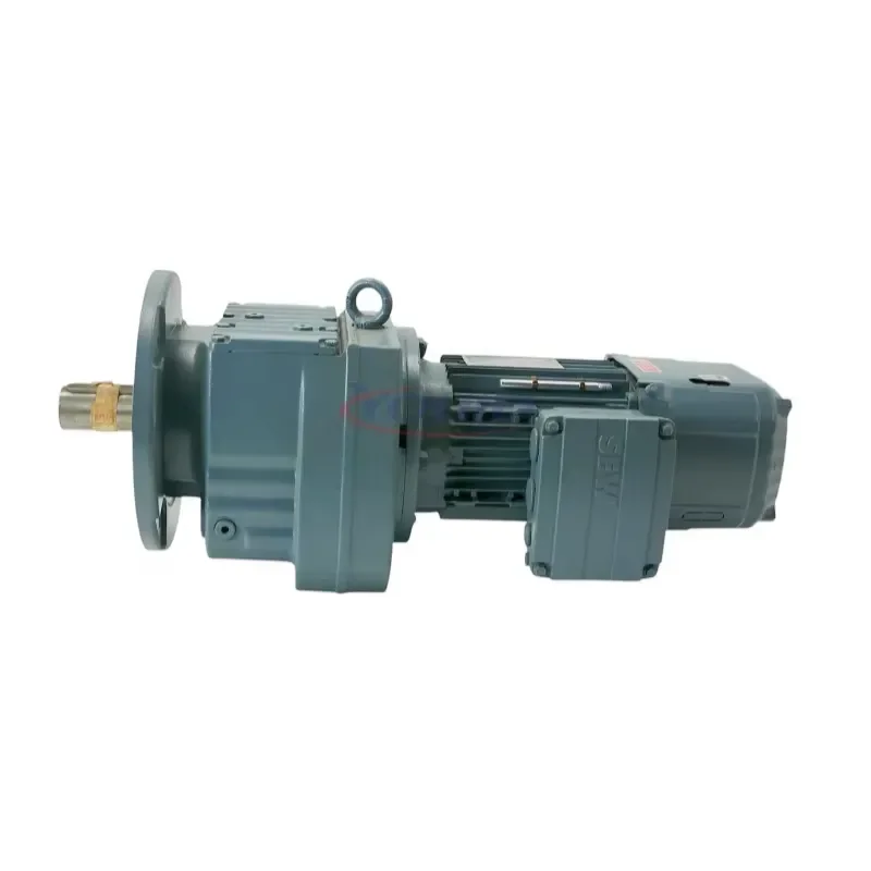 for SEW Eurodrive RF77 DRN80M4/BE1HR/TF Parallel Shaft Helical Gearmotor 4-Pole AC Motor for Industrial Automation 100% New