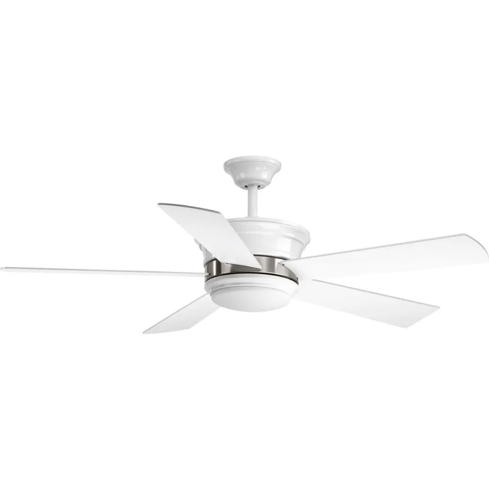 

P2540-3030K Harranvale Ceiling Fans, 5 Blade, White