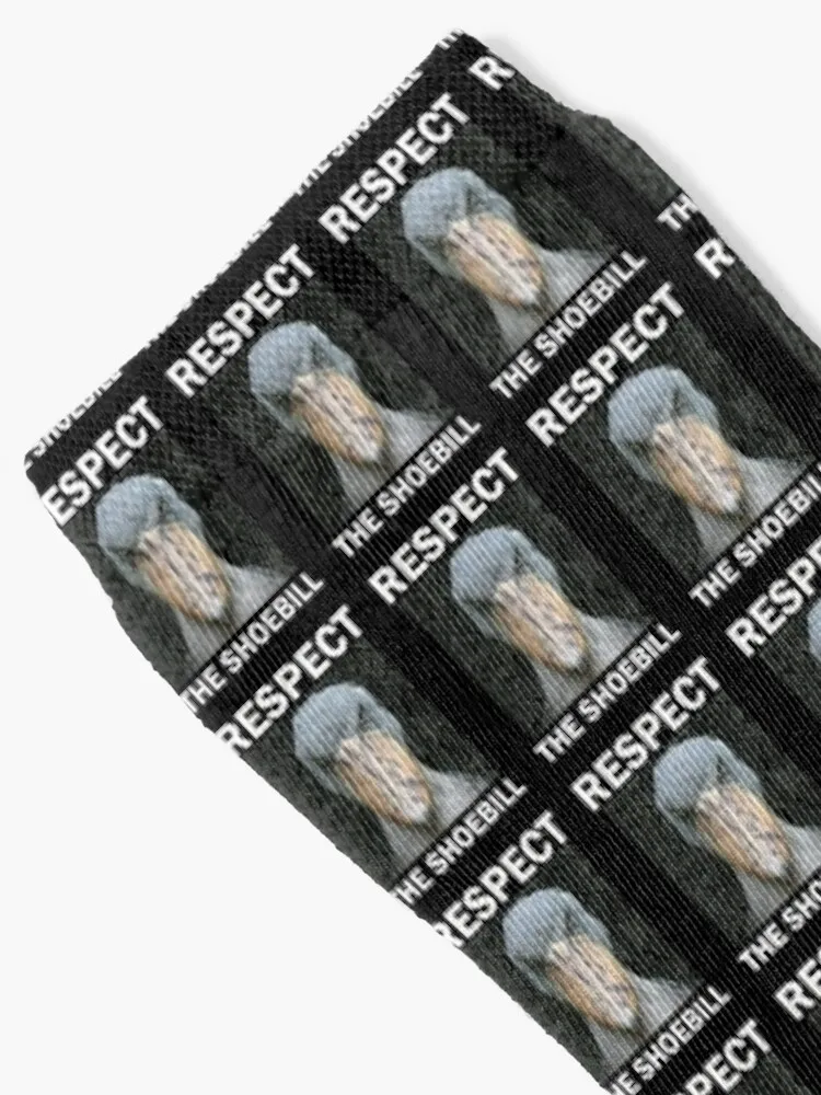 Respect The Shoebill Costume Vintage Novelty Gift Design Socks valentine gift ideas gift funny gifts Luxury Woman Socks Men's