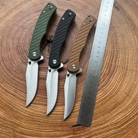 New Folding Knife 8CR13 Blade G10 Handle Camping Survial Outdoor Hunting Tactical Self-defense Pocket Knives EDC Multitool