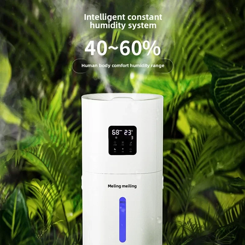 Air Humidifiers for Home Large Room for 2000ft², 18L Large Capacity Humidifier Diffuser ,mist Maker 600ml/h Misting, 60H Runtime