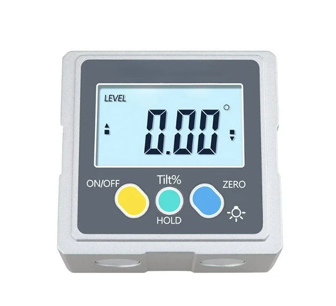 High Precision Digital Inclinometer Magnetic Electronic Angle Gauge Level Meter for Woodworking Construction DIY Accurate