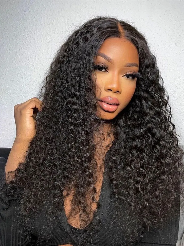 

Deep Wave Lace Frontal Wig For Women 13x6 Lace Frontal Wig Pre Plucked Wigs 13x4 Water Wave Lace Front Wig Curly Human Hair Wigs