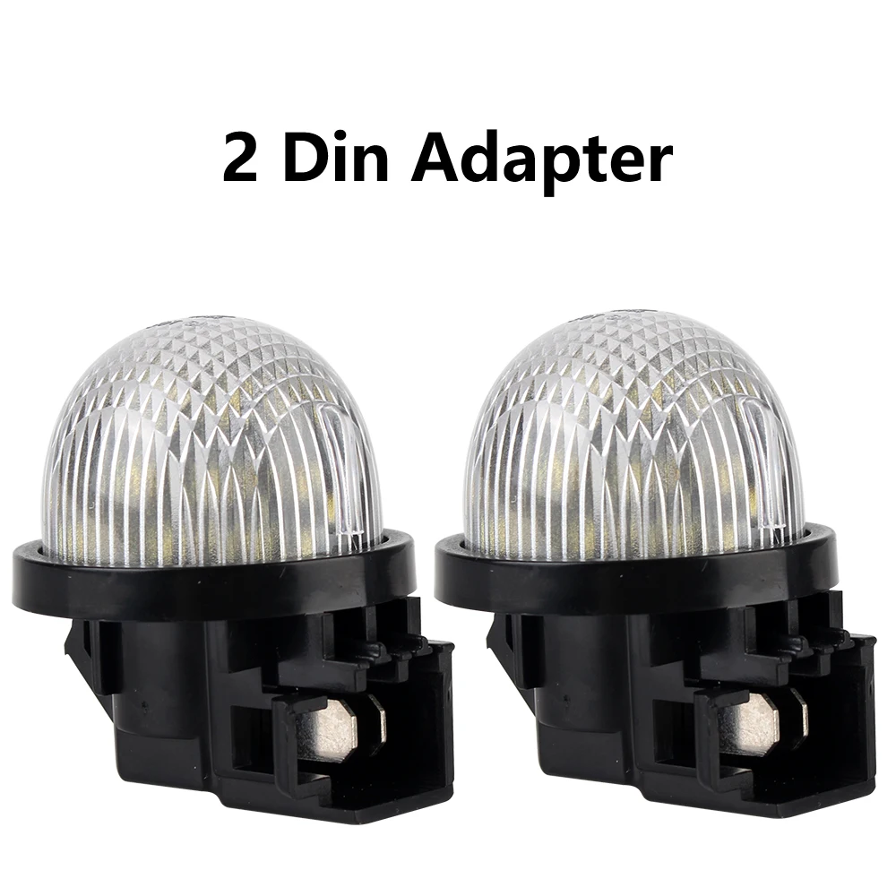 Car License Number Plate Lamps 2Pcs For Opel Agila 12V LED License Plate Light For Suzuki Wagon R Swift Jimmy Alto