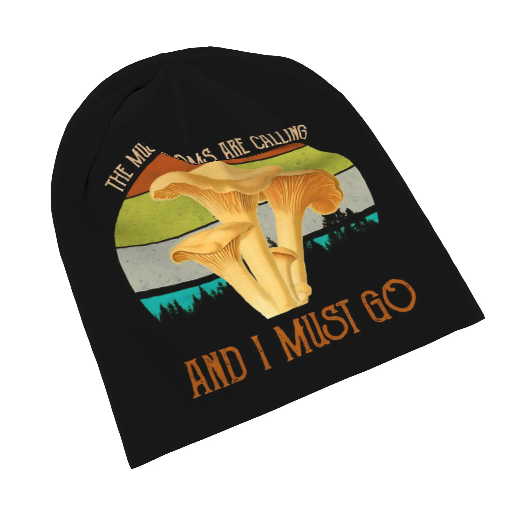 Mushrooms Are Calling Beanie Cap for Men Women Streetwear  Beanies Hat for Cycling