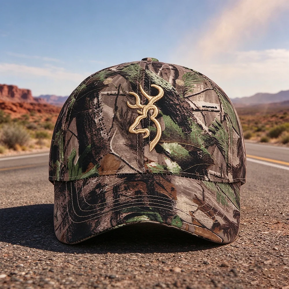 Camouflage hat men's sun hat jungle camouflage baseball cap spring and autumn fishing