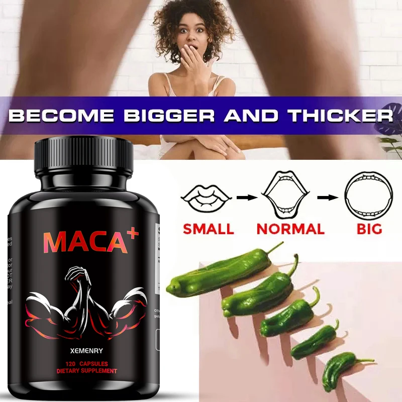 Maca Supplements - Increase Size and Endurance, Improve Performance, Support Explosiveness and Performance