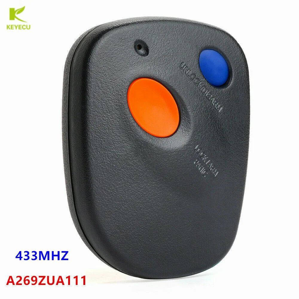 KEYECU Replacement Remote Car Key Fob 2 Button 434MHz FSK for Subaru Baja Forester Impreza Legacy Outback P/N: A269ZUA111