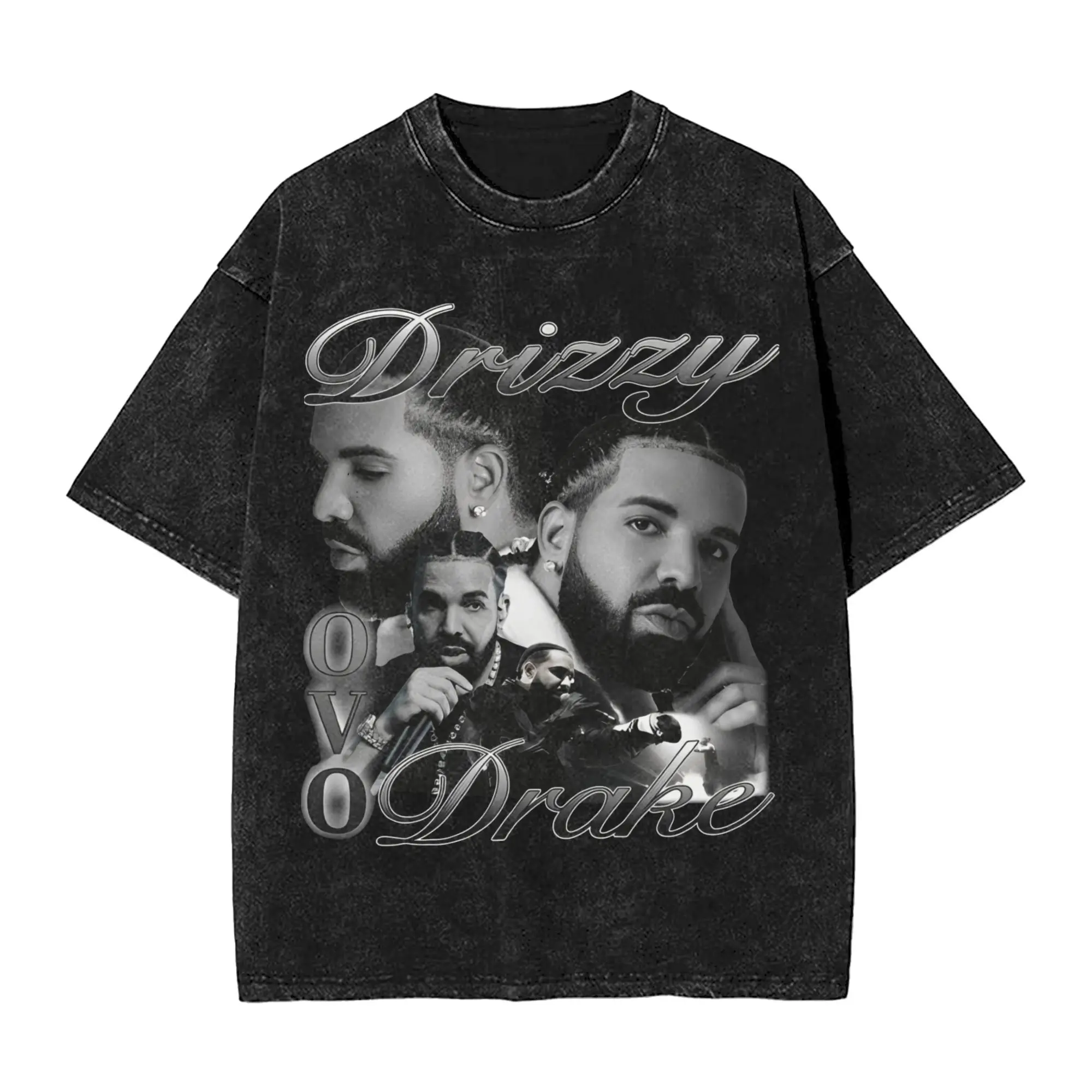 

Rapper D-Drake T-Shirt for Men Rap Novelty Pure Cotton Tee Shirt Crew Neck Short Sleeve T Shirt Gift Idea Clothing