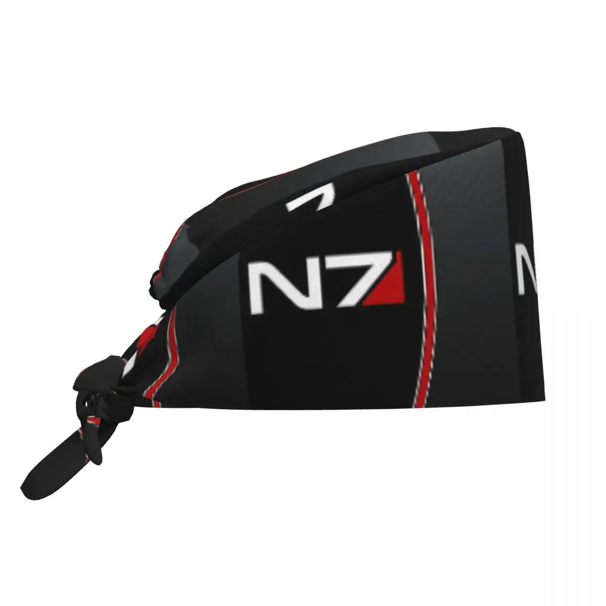 N7 Mass Effect Emblem Scrub Hat Doctor Working Surgical Cap Unisex Adjustable Nursing Caps for Dentist