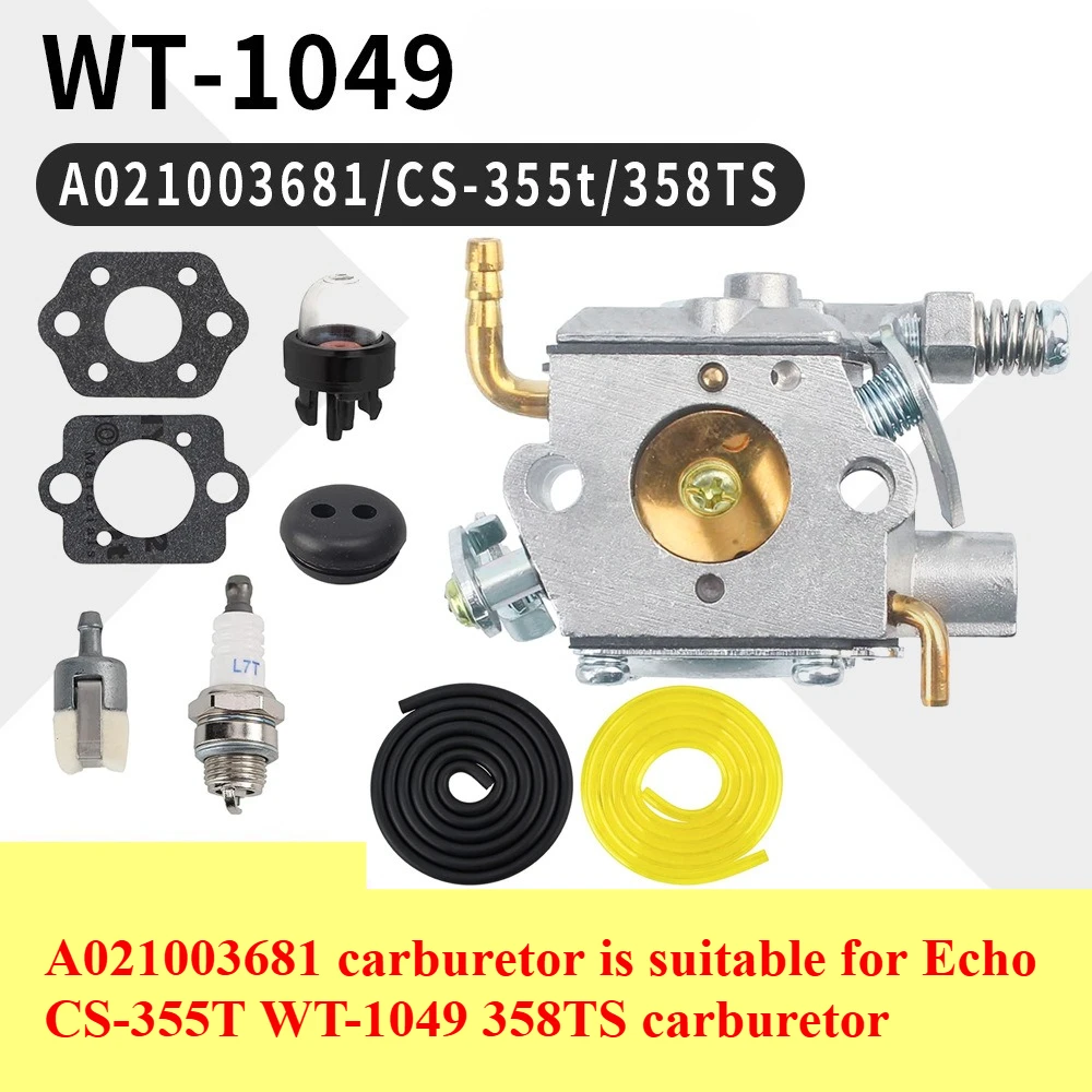 

A021003681 carburetor is suitable for Echo CS-355T WT-1049 358TS carburetor
