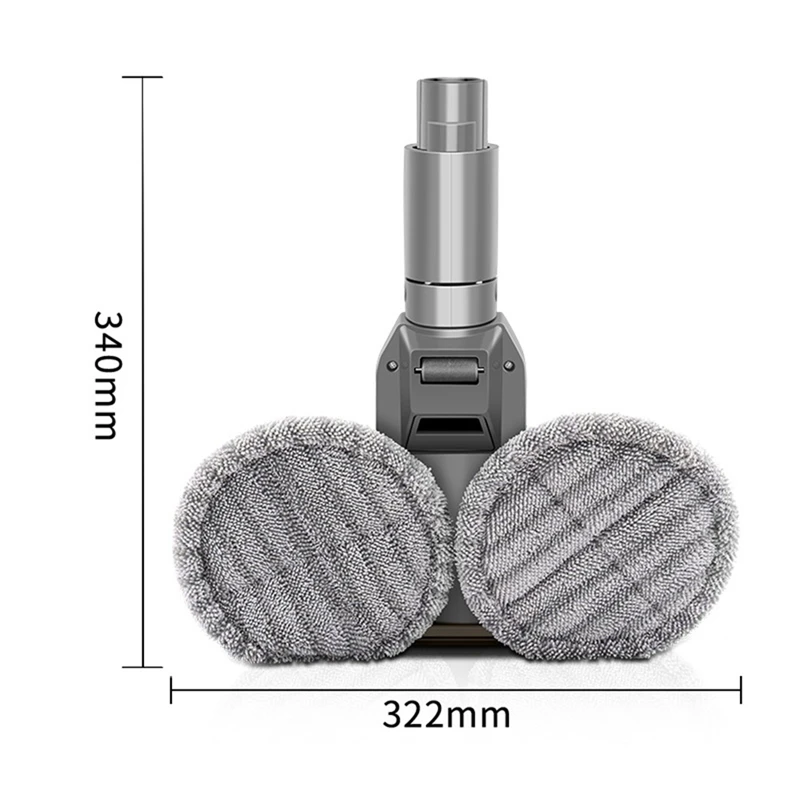 다이슨 진공 청소기 V6 Dc58 Dc59 Dc62 모델과 호환 가능한 전기 습식 건식 물걸레 헤드 부착