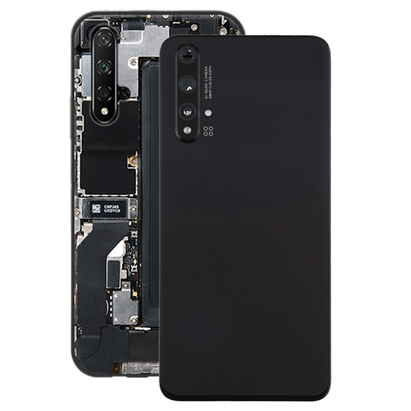 

Battery Back Cover with Camera Lens Cover for Huawei Nova 5T Back Cover