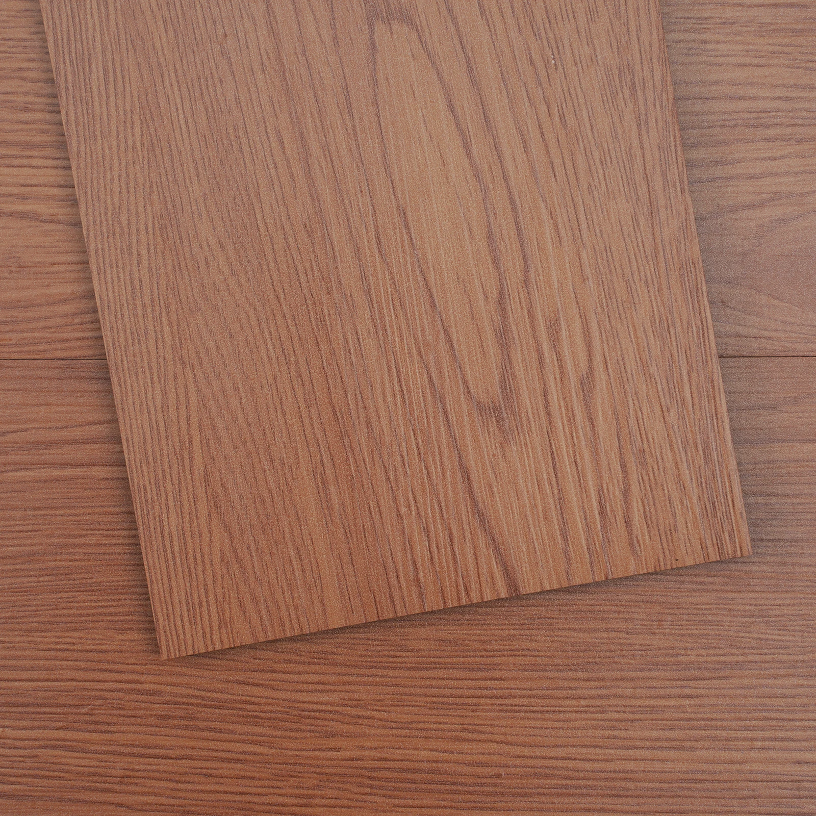 VEVOR Self Adhesive Vinyl Floor Tiles 36x6 inch, 36 Tiles 2.5mm Thick Peel & Stick, Deep Brown Wood Grain DIY Flooring for Home