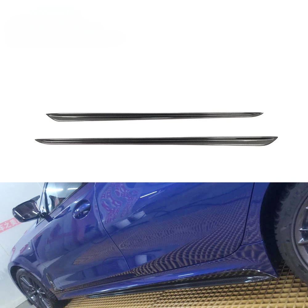 

NEW 3 Series G20 Car Side Skirts Lip Carbon Fiber for BMW G20 G28 330i M340i Sedan 2019-2021