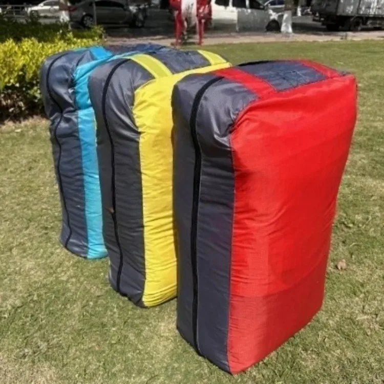 Paragliding long stacked umbrella bag