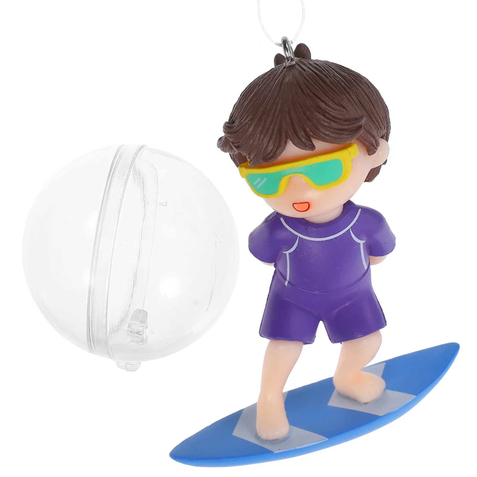 

1 Set Of Floating Whale Resin Aquarium Decoration Cute Fish Tank Ornament For Durable Marine Theme Party Decor Small