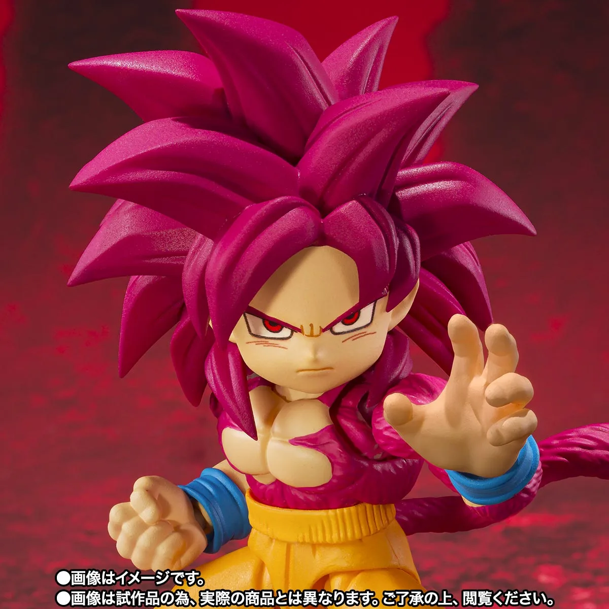 Dragon Ball DAIMA Super Saiyan 4 Original BANDAI S.H.Figuarts Son Gokuu DAIMA Action Figures Collection Model Statuette Gift