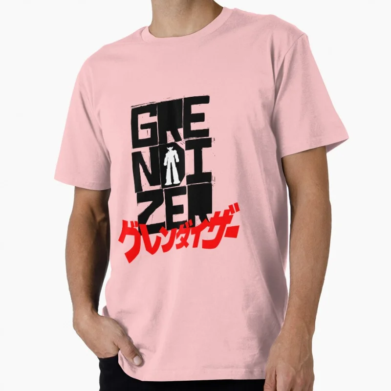 UFO Robot Grendizer 1223 Classic Mecha Anime Gift t shirt for man Y2K clothes 100% cotton All size Tops S-6XL Cartoon Tee