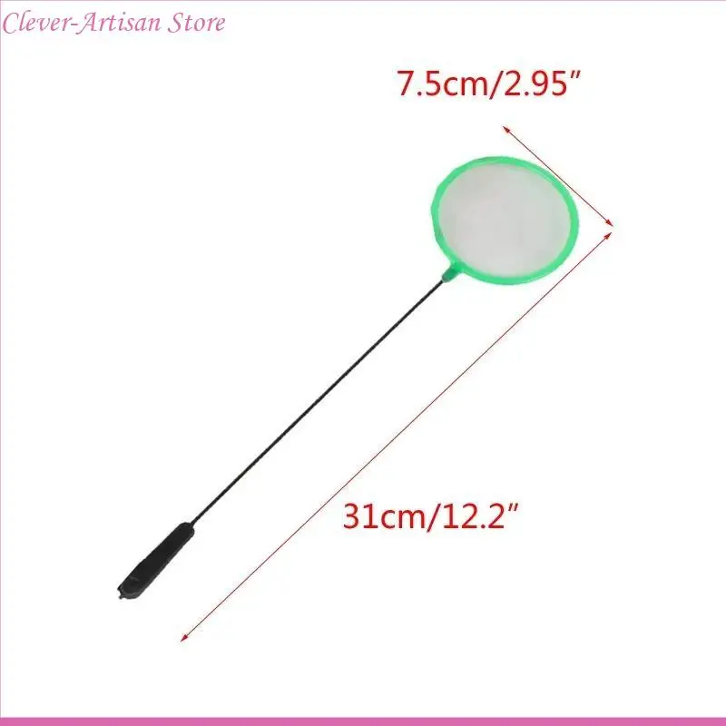 E06b Aquário Fish Net 3 polegadas Skimmer Fine Malhas para Peixe Pequeno para Limpeza Tanques NE