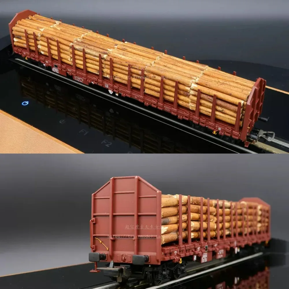 PIKO HO 1/87 Train Set BR232 Diesel Locomotive Freight Timber Train with Digital Sound Effects 58117 Train Model Adult Toy Gift