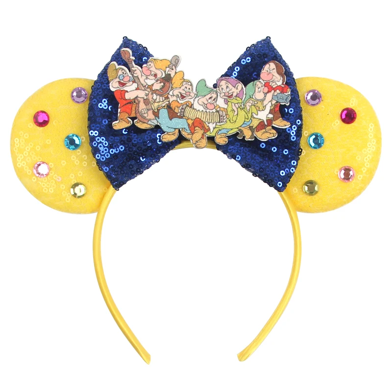 2023 Disney Muis Oren Hoofdband Voor Meisjes Volwassenen 5 ''Polka Dot Strik Haarband Festival Feest Reizen Diy Haaraccessoires - afbeelding 1