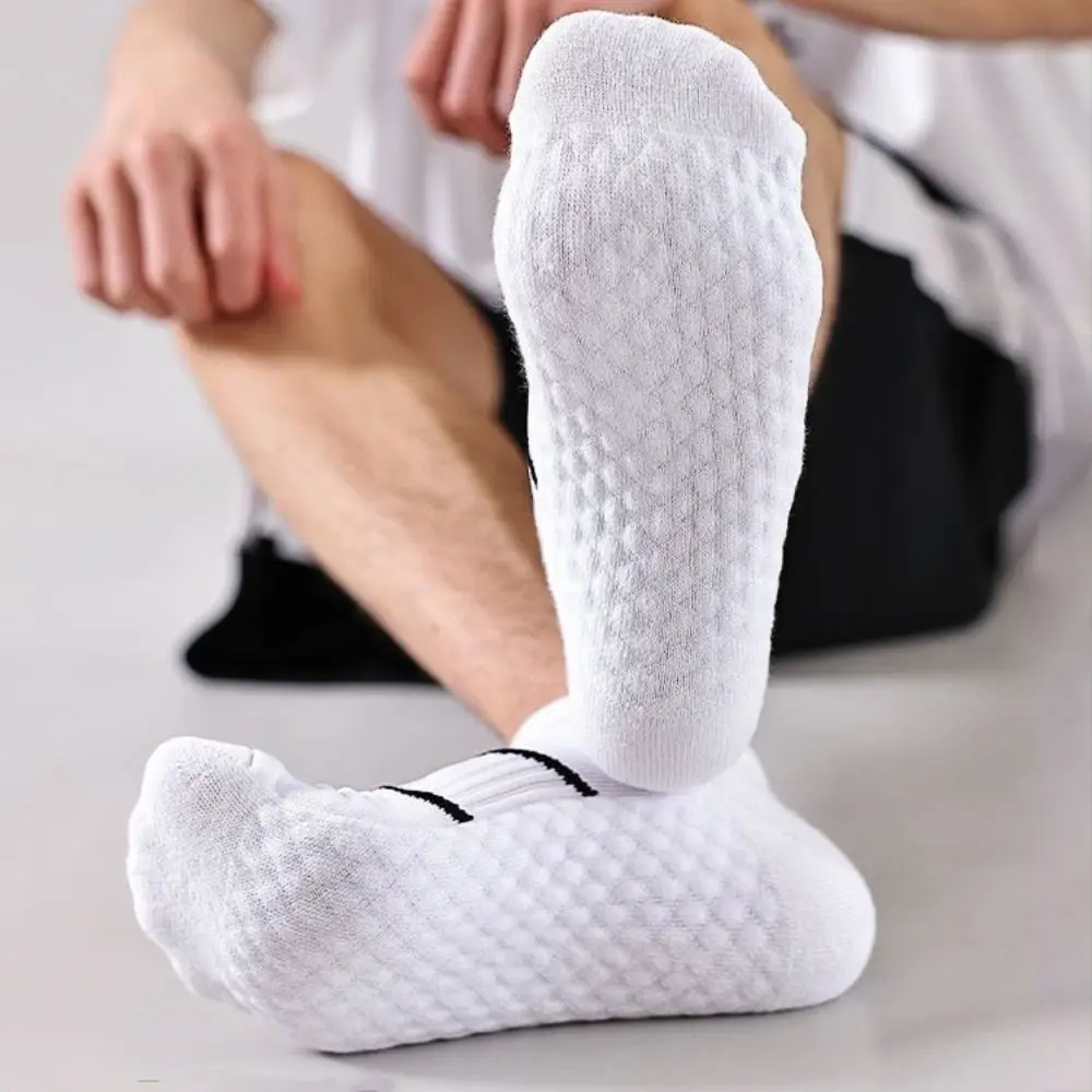 

5 пар эластичных тонких носков с лоскутным узором, дышащие спортивные носки, полосатые невидимые носки, противоскользящие носки с эффектом лифтинга, для мальчиков