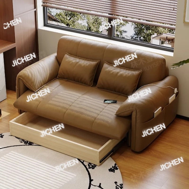 

HQC Designer Minimalist Sofas Modern Extendable Couch Adjustable Electric Sofa Bed Bedroom Daybed Divano Letto Living Room Furni