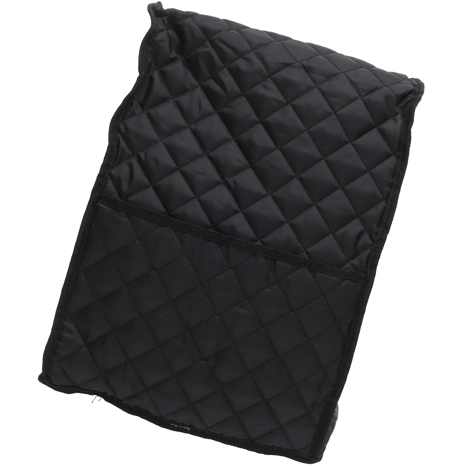 غطاء خلاط حامل سميك مقاوم للماء والغبار حقيبة تنظيم سوداء لحماية أجهزة المطبخ وربط الرذاذ