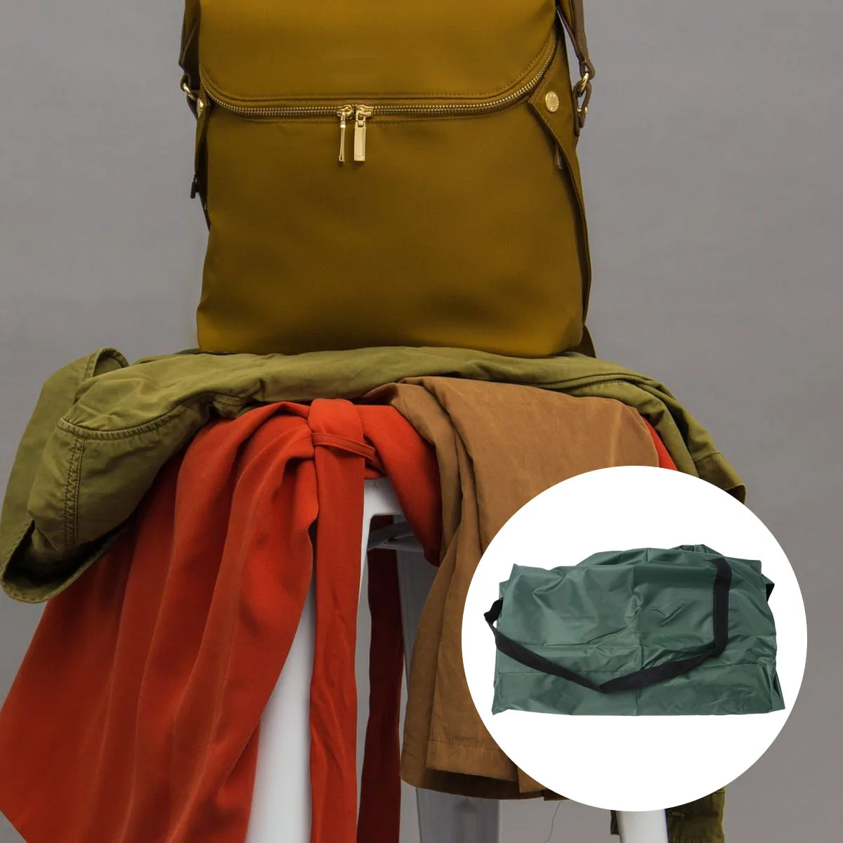 

Outdoor Furniture Cushion Storage Bag Oxford Cloth Green 173x76x51cm Waterproof Dustproof Snow Frost Sun Protection Garden