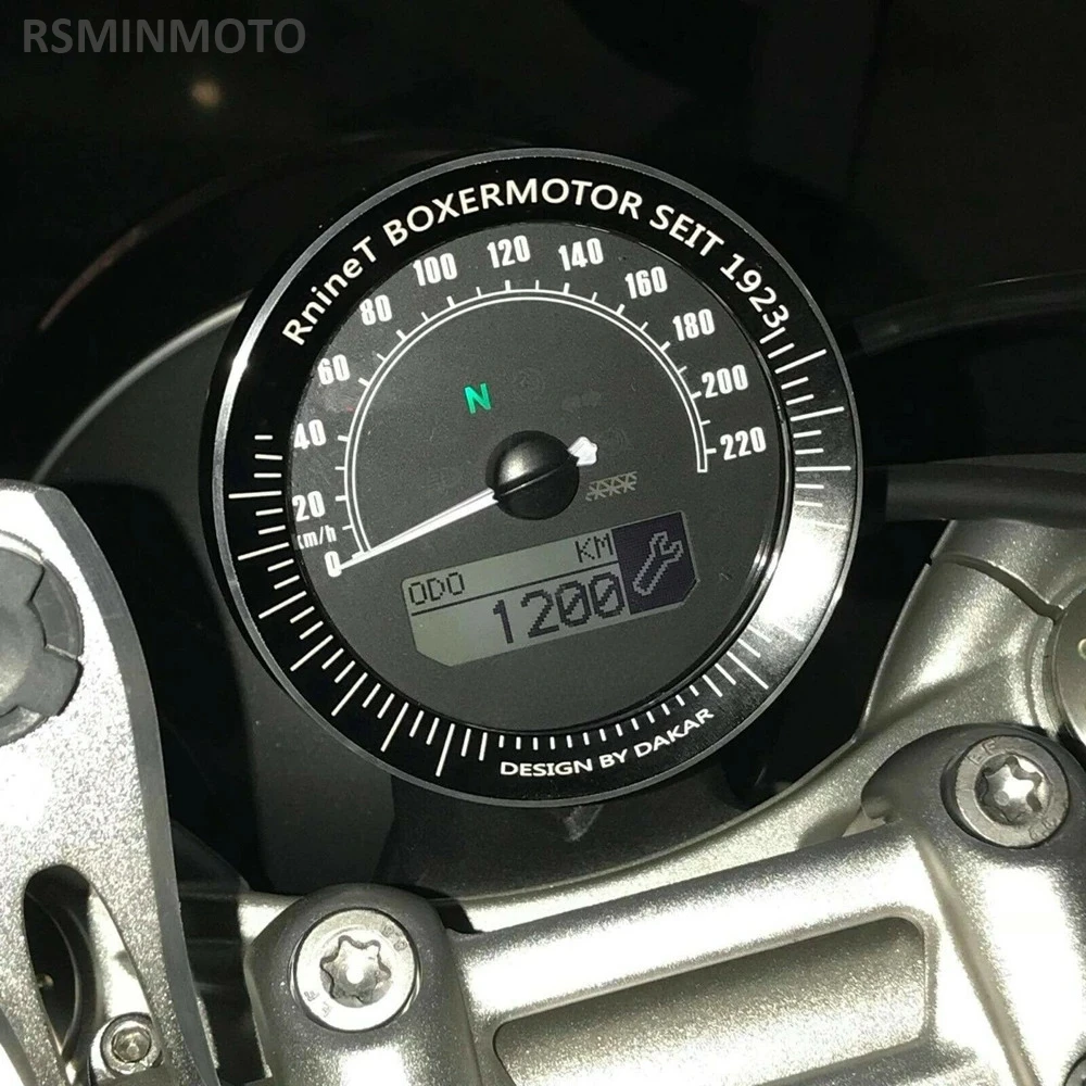 For BMW R Nine T R9T 2016-2019 2018 2017 Motorcycle Speedometer Bezel Gauge Ring Tachometer Trim Cover CNC Aluminum
