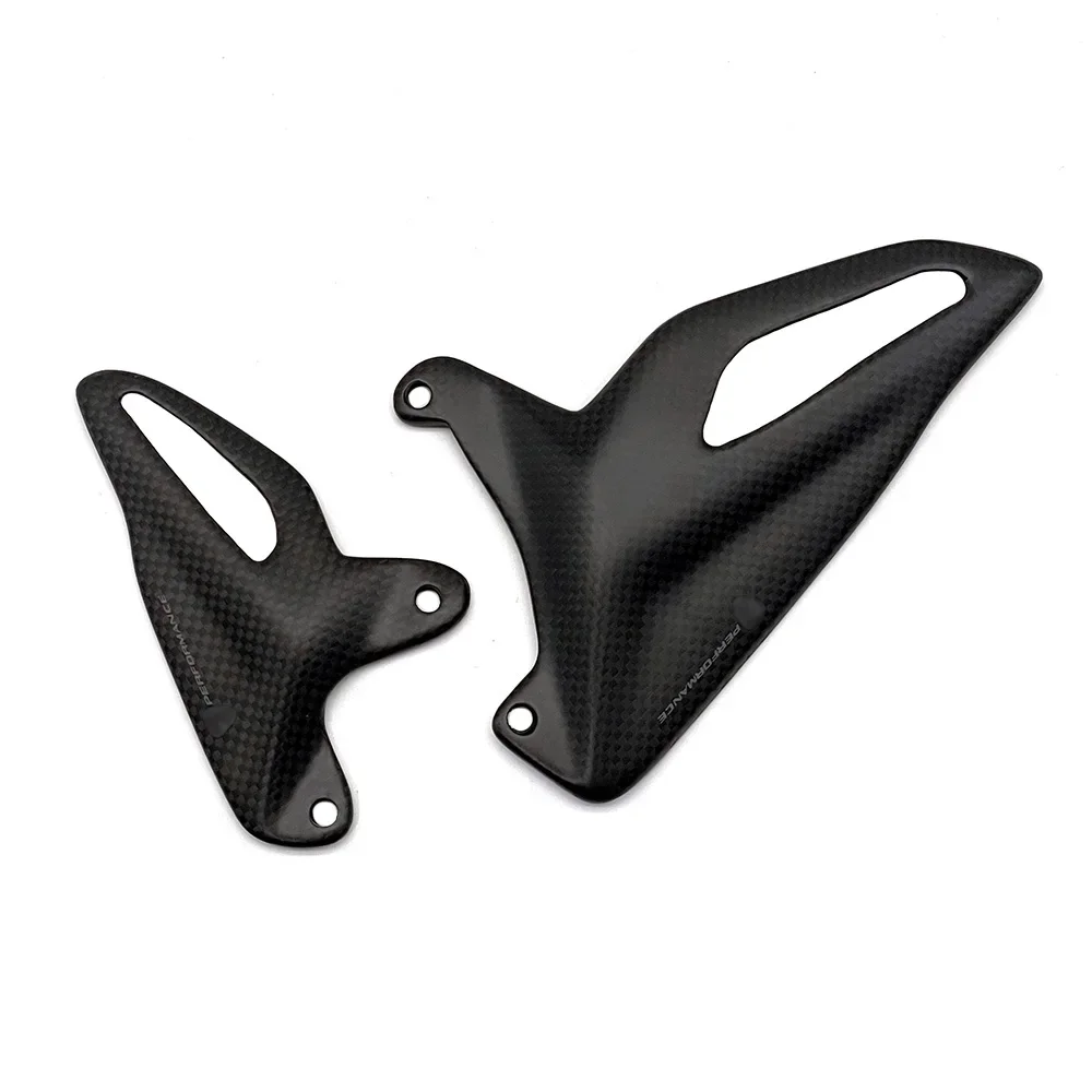 Suitable for Ducati PANIGALE V4 V4S V4R Streetfighter V4/S carbon fiber accessories motorcycle heel guard protection rear wing